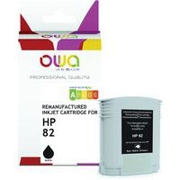 Cartouche d'encre remanufacturée large format HP 82 - Noir - Image principale