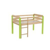 Lit gain de place Lili 120 x 60 cm piètement vert - Image principale