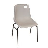 Chaise coque Vanéa non accrochable polypropylène classé M2 Rodet - Image principale