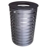 Poubelle Nice 60 L - gris martelé - Image principale