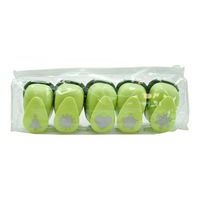 Perforateur emporte-pièces 5 motifs - fête : étoile, cœur, flocon de neige, sapin, soleil - Image principale