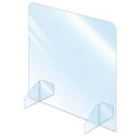 Ecran de protection plein 90 x 65 cm - Image principale