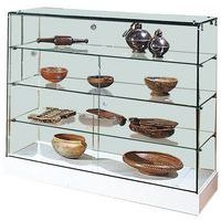 Vitrine exposition basse sur socle 102 x 95 x 46 cm - Image principale
