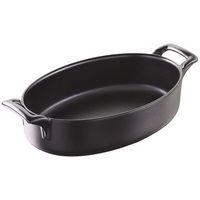 Plat ovale en porcelaine 40cl noir-Belle Cuisine-Revol - Image principale