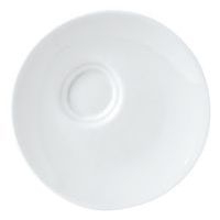 Sous-tasse mixte en porcelaine ø15 cm blanc-Isis - Image principale