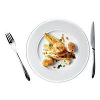 Assiette plate en porcelaine ø30 cm blanc-Panama - Image principale