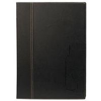 Protège carte vins 34x25 cm noir - Trendy - Securit - Image principale