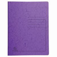 Lot de 25 Chemises de classement à ressort carte lustrée - A4-Violet - Image principale