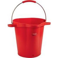 Lot de 5 Seau gradué, bec verseur, 20 L, Rouge - Image principale