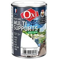 Lot de 2 Peinture bois fer pvc satin 250ml blanc double action - Image principale