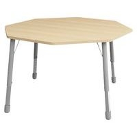 Table Eko octogonale ø 146 cm réglable T1 à T3 - hêtre - Image principale