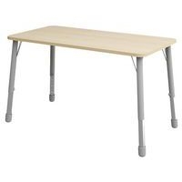 Table Eko rectangulaire 138 x 69 cm réglable T1 à T3 - bouleau - Image principale