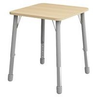 Table Eko carrée 69 x 69 cm réglable T3 à T6 - hêtre - Image principale