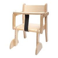 Chaise Emmi T0 avec accoudoirs ceinture et plateau - Image principale