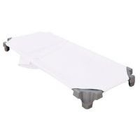 Drap sac de couchage blanc pour couchette maternelle - Image principale