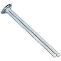 Lot de 2 Porte serviette mobile en acier avec 2 barres fixe - Image principale