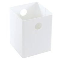 Corbeille à papier 17 L Steel Blanc - Image principale