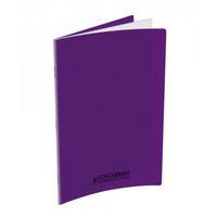Cahier polypropylène 90g 48 pages seyes 24x32 cm - violet - Image principale
