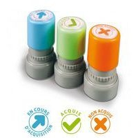 Ensemble de 3 tampons à encrage automatique - Image principale