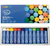 Boite 12 pastels Jumbo extra-large, 60 mm Ø 18 mm - Image principale