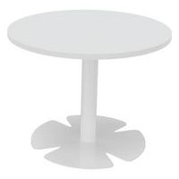 Table Host Ø 60 x h 45 cm plt Blanc pied tulipe Blanc - Image principale
