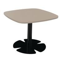 Table Host 60 x 60 x h 45 cm plt Argile pied tulipe Noir - Image principale
