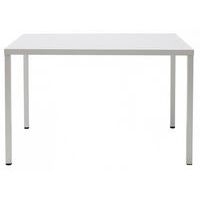 Table Summer 120 x 80 cm zingué hauteur 75 cm - peint blanc - Image principale