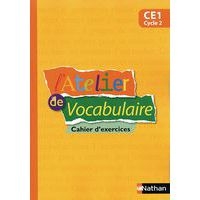 L'atelier de vocabulaire - cahier exercices - CE1 - Image principale