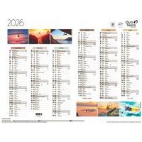 Calendrier 2026 12 mois Sport Fantaisie - Quo Vadis - Image principale