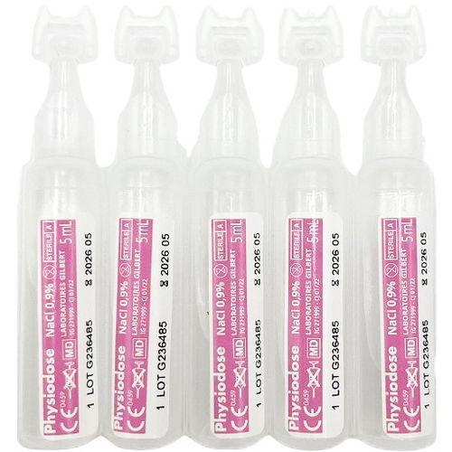 Illustration de : Dosette de sérum physiologique stérile - 5mL - FARMOR