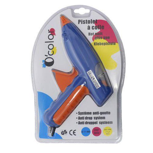 Illustration de : Grand pistolet à colle 80W - Ø 11 mm - O'color