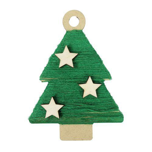 Illustration de : Ficelles jute Noel 3 x 10 m diamètre 2 mm - Loolipo