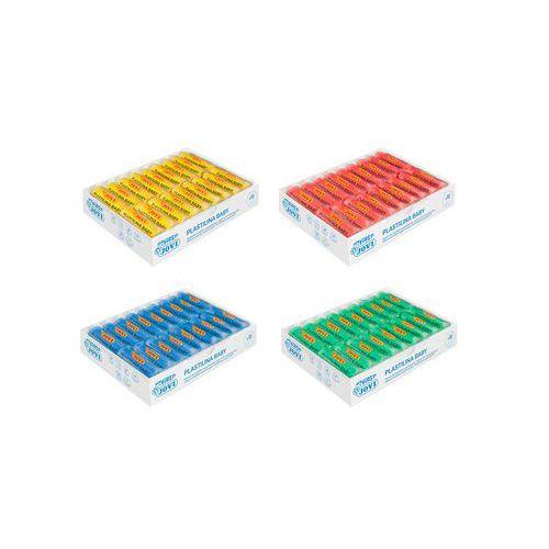 Illustration de : Recharge pâte à modeler baby 18 x 38 g - Jovi