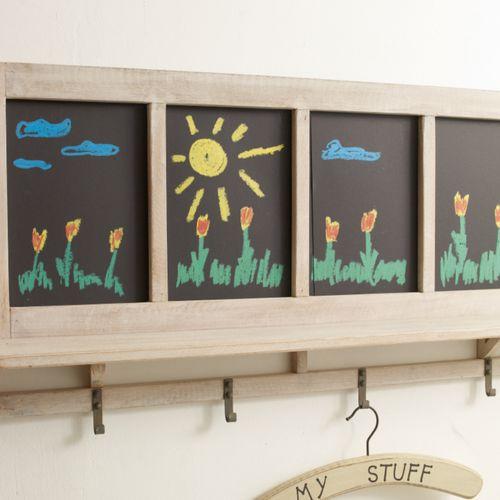 Illustration de : Pochette 5 craies grasses funtastics e-16 pour vitres - Edding