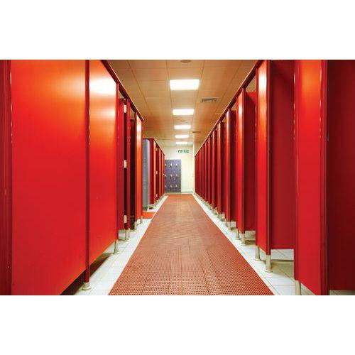 Illustration de : Caillebotis antidérapant espaces collectifs Heronrib - Rouleau - Plastex