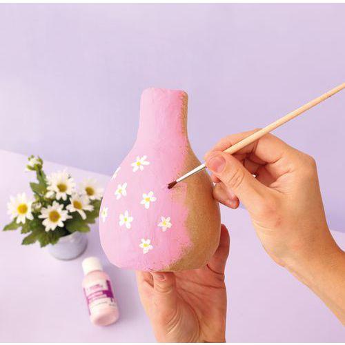 Illustration de : Récipient forme gourde base ronde en carton