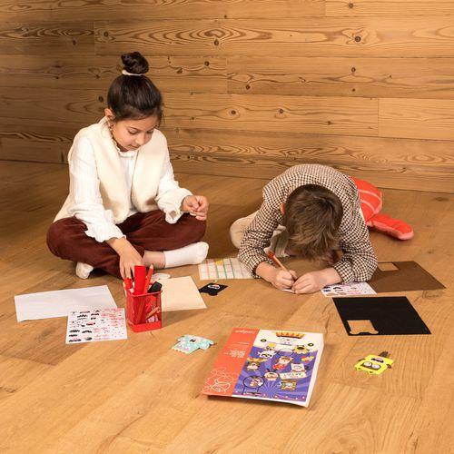 Illustration de : Kit crazzy artist