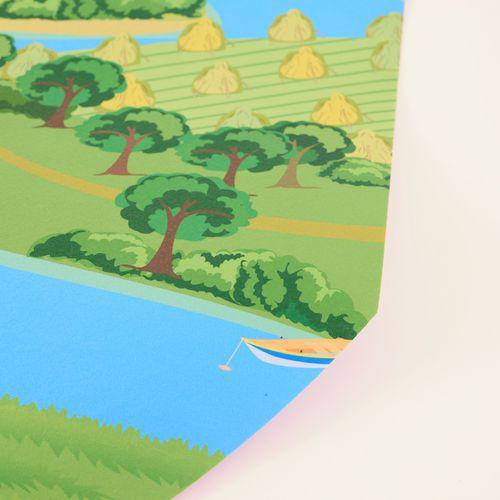 Illustration de : Tapis de jeu de la ferme - Hope Education