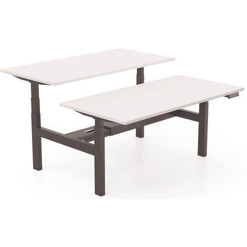 Illustration de : Bureau électrique en structure partagée 160 cm - Axel - Eol