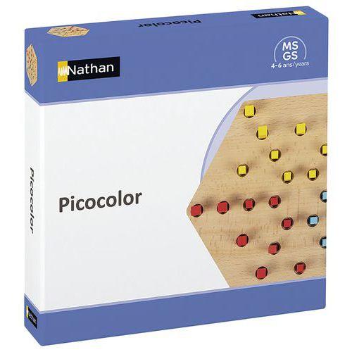 Illustration de : Picolor jeu manipulation ludiques - Nathan