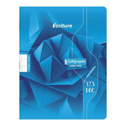 Illustration de : Cahier d'écriture piqué 7000 17x22 cm seyes 3mm - Calligraphe