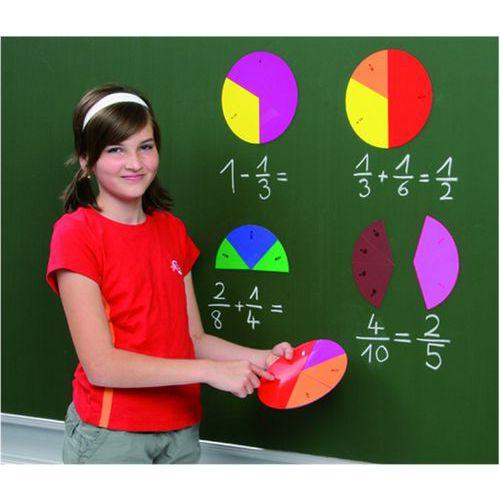 Illustration de : Disques de fractions magnétiques