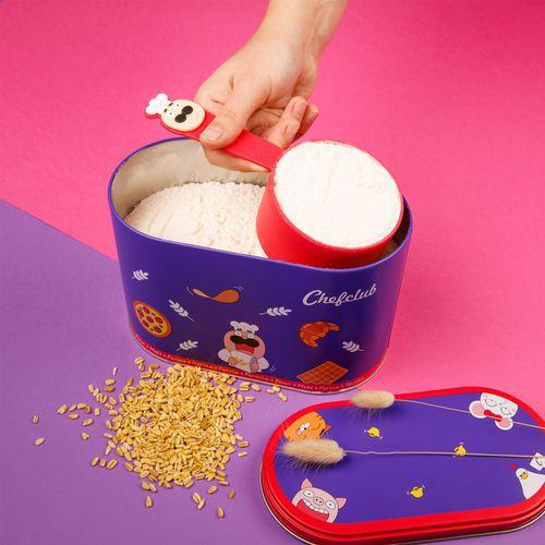Illustration de : Boîte ingrédients farine Chefclub Kids