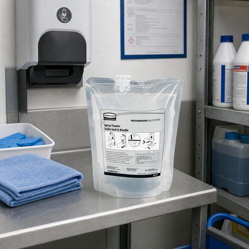 Illustration de : Recharge Seat & handle pour siège de toilettes - 400 mL - Rubbermaid