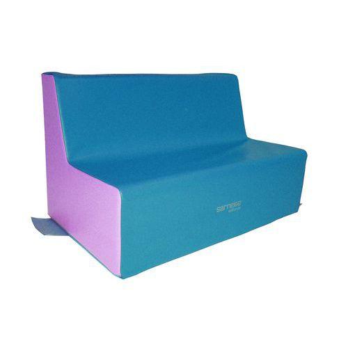 Illustration de : Banquette 2 places assise 25 cm