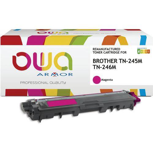 Illustration de : Toner remanufacturé BROTHER TN-245M - TN-246M - OWA