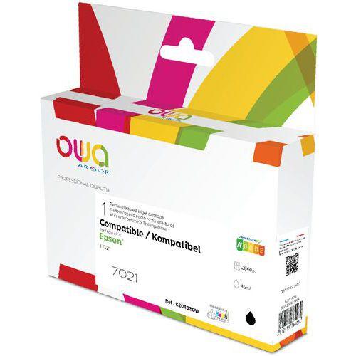 Illustration de : Cartouche d'encre remanufacturée EPSON T702 - OWA