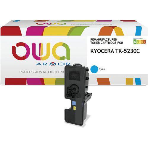 Illustration de : Toner remanufacturé KYOCERA TK-5230 C - OWA