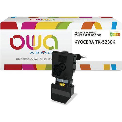 Illustration de : Toner remanufacturé KYOCERA TK-5230 K - OWA