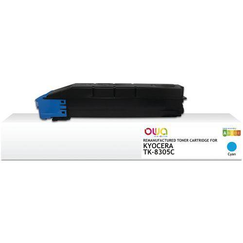 Illustration de : Toner remanufacturé KYOCERA TK-8305C - OWA